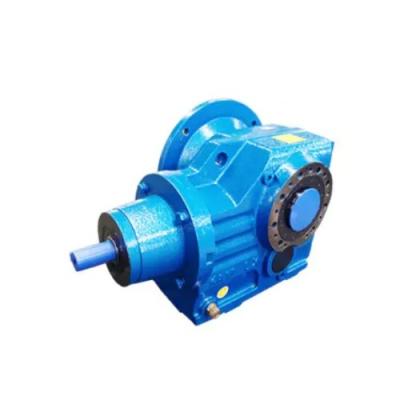 China KF157 Double Flange Mounted Helical Bevel Gearmotor / Bevel Gear Motor for sale