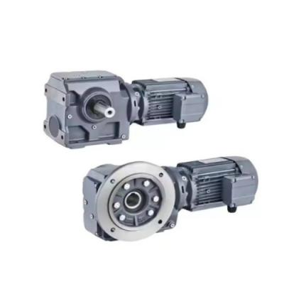 China Flanschmontierte Helical Worm Gearmotor S-Serie für Lebensmittelverpackungsmaschine zu verkaufen