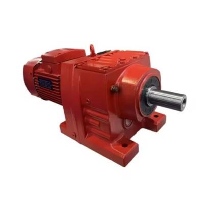 China R17 Serie 5.5kw motor de engranajes helicoidales Reducción de engranajes de gusano helicoidales personalizados en venta