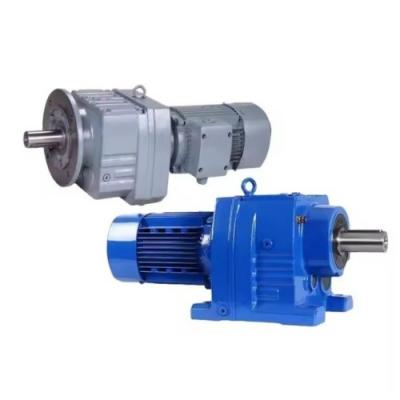 China RF77-Y132s4-5.5-14.05 Helical Gear Motor Reducer With Flange Mounted for sale