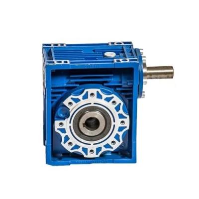 China Powerful Aluminum Housing RV Series Worm Reducer Gearbox For Elevator for sale