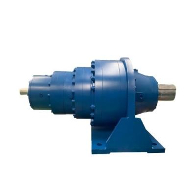 China Foot Mounted Inline Planetary Gear Reducer Gearbox With Motor for sale