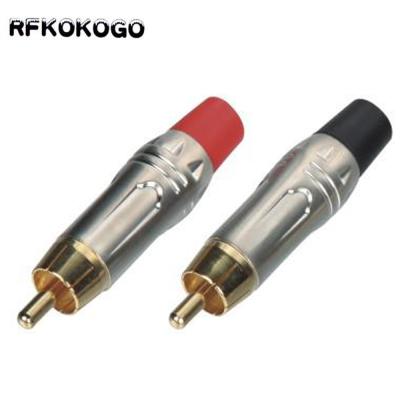 China audio & Video gold plated RCA plug rca connector rca JACK for sale