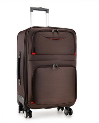 China Waterproof PC Oxford Good Quality Fashion Business 20 Inches 35*18*58cm Rolling Luggage for sale