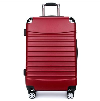 China PC Angle ABS Pull Rod Box 20 Inch Suitcase Custom LOGO Universal Wheel Boarding Luggage for sale