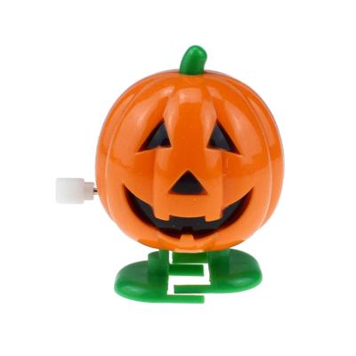 China Pumpkin Halloween Wind Up Toys Chinese Products Wholesale Kids Halloween Wind Up Cogs Interesting Toy Juguete De Halloween Small Plastic Toys for sale