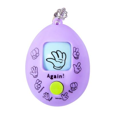 China Indoor Hot Selling Mini Finger Guessing Game Capsule Game Key Chain Face Changing Educational Funny Toy for sale