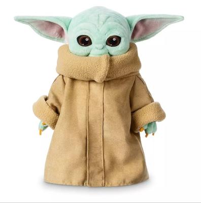 China Star Wars Master Baby Yoda Plush Jedi Knight Plush Toy Doll Gift Baby Version Stuffed Soft for sale