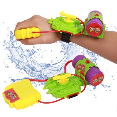 China Mini Water Gun Toy Children Spray Shantou Summer Funny Plastic Wrist Water Gun for sale