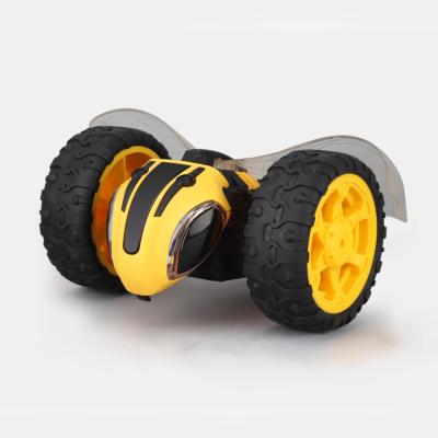 China RC Hobby Top Quality Rc Bee Car 1:14 Stunt Remote Control Car Dual 360 Degree Rotation Flip Electric Car Toys for sale