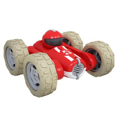 China Most popular remote control RC hobby car 2.4G 360 control stunt rc car side rolling toys dual dual for sale