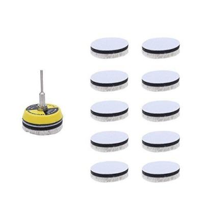 China Hot Selling Polishing 2 Inch Wool Polishing Pads For Car Polishing for sale