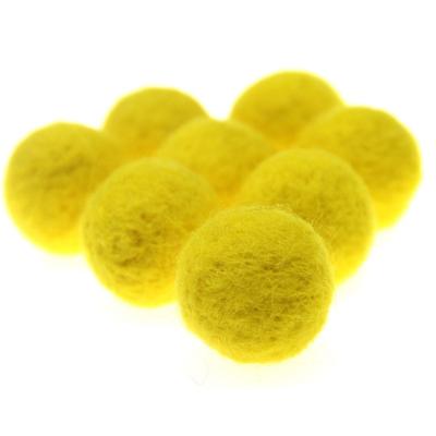 China 2cm wool felt ball banner decoration coining part for sale