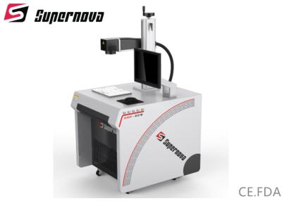 China Bar Code Automatic Printing Laser Metal Marking Machine for Plastic for sale