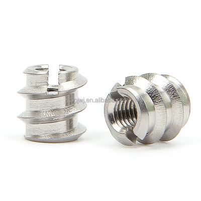 China General Industry 304 stainless steel bushing self-tapping lathe workpiece, model 7965, automatic thread tapping bushing for sale