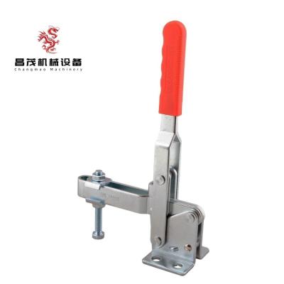 China Quick Locking and Holding Vertical Handle Clamp HS-14412 300kg 662lb Holding Capacity Type Toggle Clamp for Welding for sale