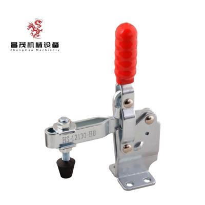 China Quick Locking HS-12130-HB holding capacity 227Kg high quality vertical handle hold down toggle clamp for sale