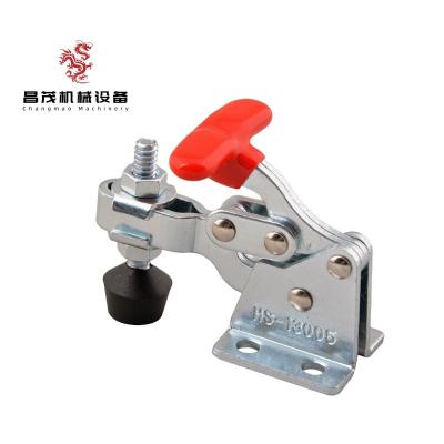 China Quick Locking 68Kg holding capacity HS-13005 Toggle clamp vertical from Dongguan Haoshou for sale