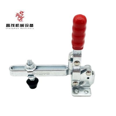 China Fixture; Industrial equipment HS-12050-U80 U-bar long 80mm 91kg 200lbs hold capacity Vertical Toggle Clamps similar to Des-ta-co 202-U Custom factory for sale