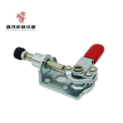 China Quick Locking China Supplier Antislip Red push pull handle Quick Release toggle clamps HS-301-CR for sale