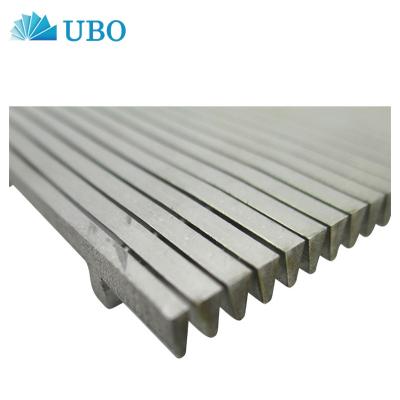 China Industrial Tooling 304v Stainless Steel Wire Slot Screen Plate for sale