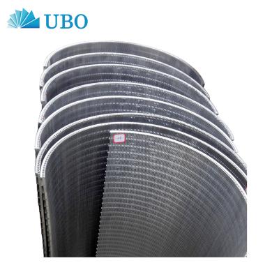 China Oil Drilling 304 Stainless Steel Wedge Wire DSM Screen Arc Mine Screen Mesh For Paper Mill for sale