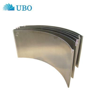 China Flour Milling Stainless Steel Wedge Wire DSM Screen Curve Screen Arc Screen For Sand Filtration for sale