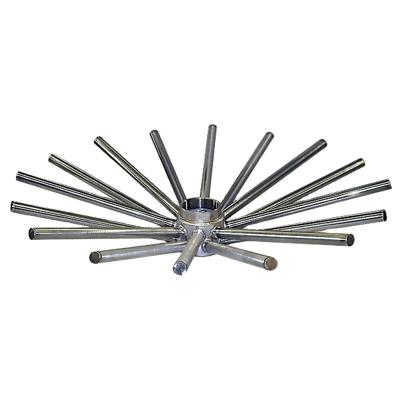 China Trusses Wedge Wire Stainless Steel Header And Hub Lateral Side Part for sale