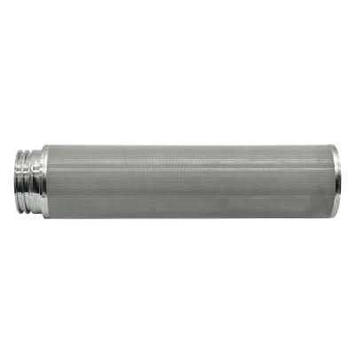 China Heat Resistance Stainless Steel Mesh Filter Powder SS 316 Stainless Steel Sintered Oil Filter Element For Sale for sale