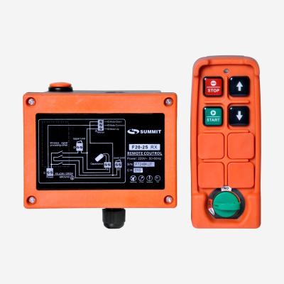 China Crane Uting F20-2S Thru Switch 230V Wireless Remote Control For Micro Electric Crane for sale