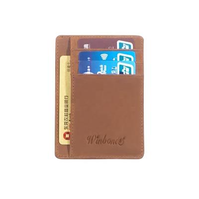 China Custom card slots factory direct sales standard size mobile phone mobile PU multiple card holder for sale