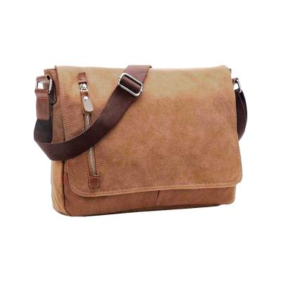 China high quality & Fashion Wholesale PU Leather Men's Messenger Bag Large Capacity Fashion Single Shoulder Cross - Body Bag for sale