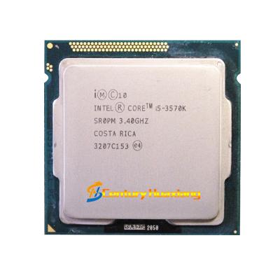 China Intel I5 3570k Quad Core Processor 3.4Ghz Socket LGA1155 i5-3570 i5-3470 i5-3450 Desktop Desktop CPU Sell i5 3570K for sale