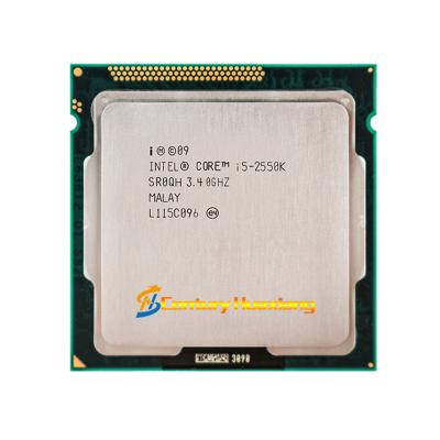 China Intel Core i5 2550K Quad-Core LGA1155 Socket i5-2400 i5-2500 i5-2400s Desktop Desktop CPU for sale