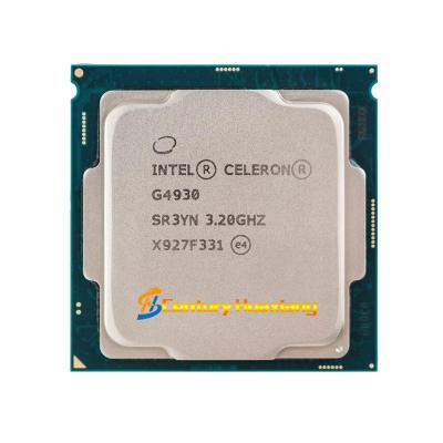 China new and used g3930 cpu desktop cpu processor intel desktop cpu 3.2GHz 2M celeron G4930 stock for sale