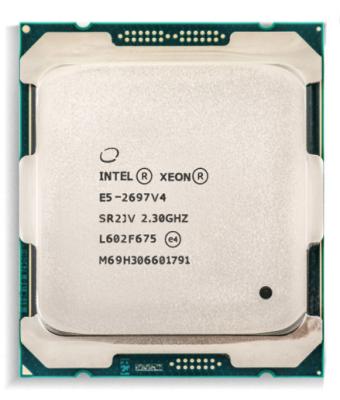 China Desktop Intel Xeon E5 2697V4 2.30GHZ 18-Cores 45MB SmartCache E5 2697 V4 FCLGA2011-3 TPD 145W for sale