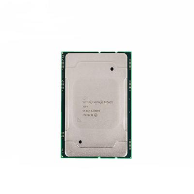 China Brand Original Xeon Bronze 6 Cores 6 Wires 1.7GHZ 8.25MB14nm PC Processor 3104 LGA 3647 Bronze Xeon 3104 CPU for sale