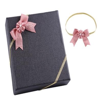 China Best Selling Elastic Satin Ribbon / Grosgrain / Organza Fashion Gift Wrapping Bow for sale