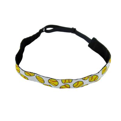 China baby & Women& Men Shape Newcomer Logo Printed Sports Designer Headbands Custom Made for sale