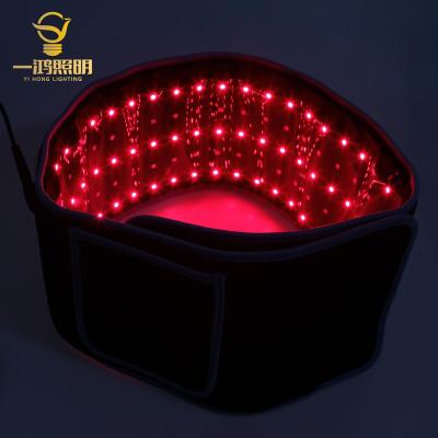 China Drop Shipping Pain Relief Free Customize Therapy Device Waist Infrared Red Light Therapy Belt For Body Slimming for sale