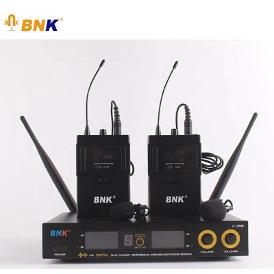 China Professional Lavalier Microphone BNK Ktv Kareoke Lavalier System Wireless Microphone for sale