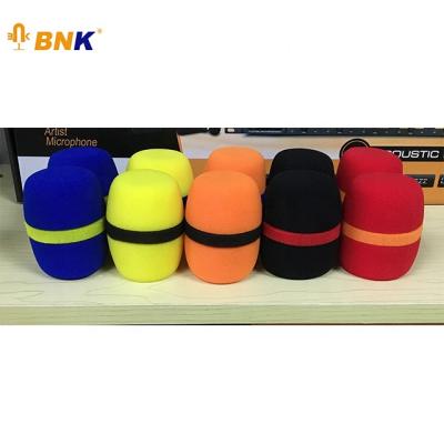 China High Quality Disposable Singing Microphone Cover BNK Microphone Head Microphone Foam Cover for sale