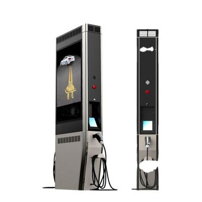 China 30KW DC EV Charger with CCS2 CHAdeMO ASW-7KW-G01R Connector EV DC Charging Stations for sale