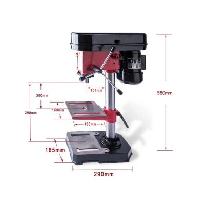 China Home use and high power mini 13mm multi-functional household high precision bench drill press for sale