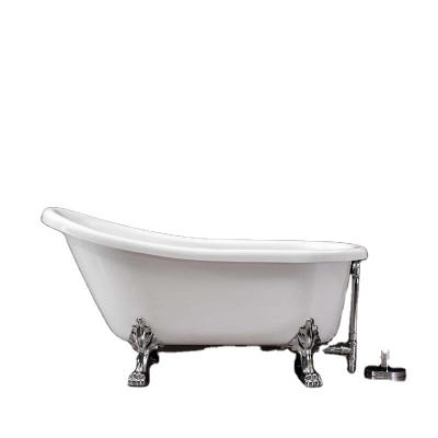 China 2022 Easy Freestanding Bathtub With Popular White Tiger Foot Bathtub for sale