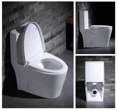 China Double-Flow Inodoros Economics Modernos De Lujo Flush Water Closet Gravity Washdown Vaso Sanitario One-Piece Toilet for sale