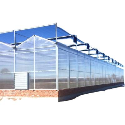 China Glass Agriculture / Aquaculture / Restaurant Intelligent Type Venlo Glass Greenhouse For Fair / Exhibition for sale