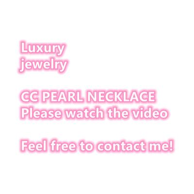 China 2022 fashion popular designer jewelry channel pearl cc unfading wholesale high quality necklaces for sale