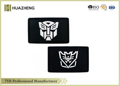 China Emblem Hero Custom PVC Badge Eco-friendly For Garments Accessories for sale