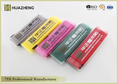 China Verstellbarer Selbst-ergreifender Flausch-Gepäck-Bügel für verbindliches Befestiger-Logo Pinting zu verkaufen